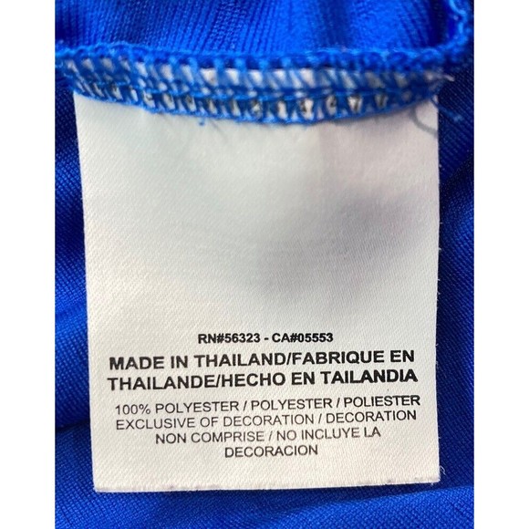 Nike Golf Men's Royal Blue‎ Dri-FIT Short Sleeve Golf Shirt Size L - Picture 7 of 7